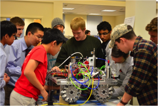 Kent School FIRST Robotics Team wraps up their robot and season