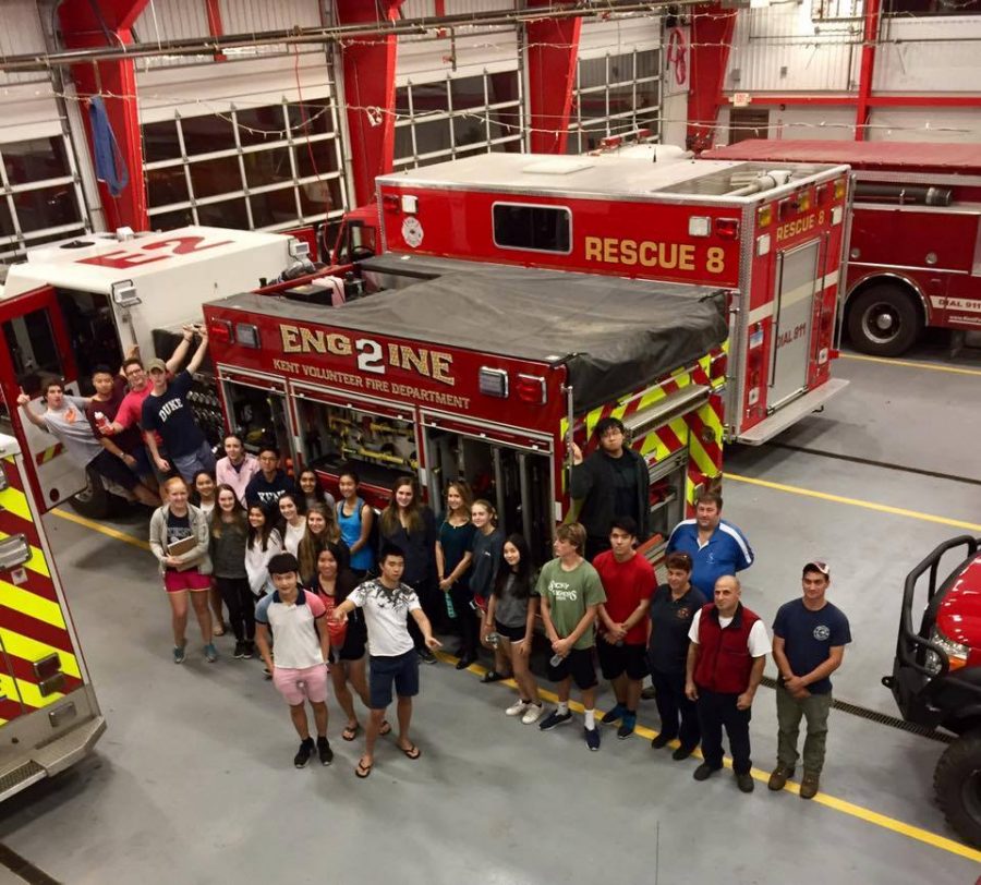 EMT Firehouse Club brings students into town life