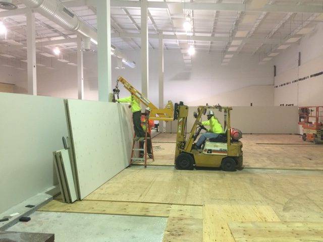 New Racquet Center nearing completion