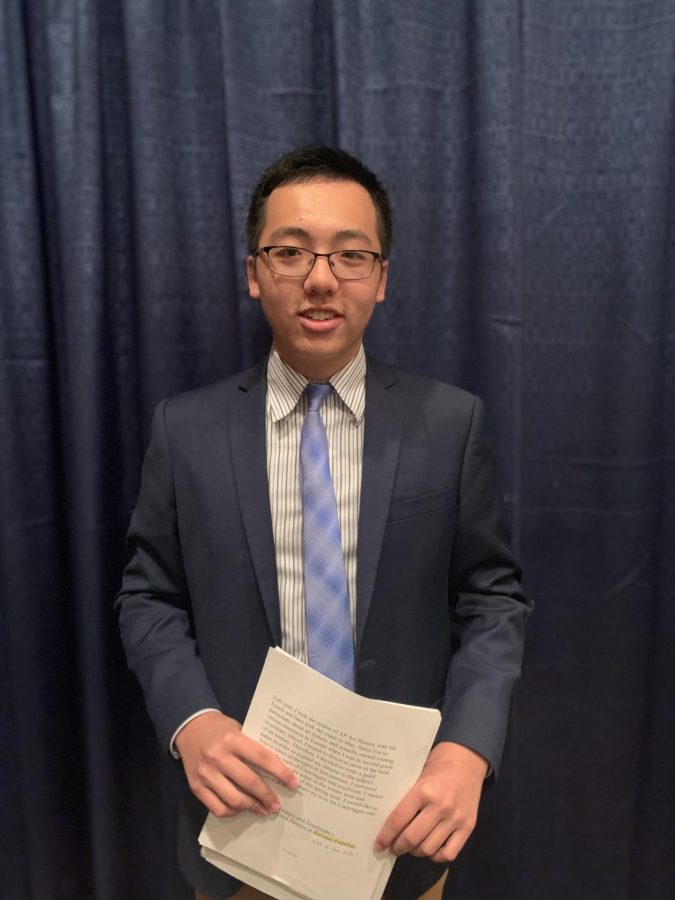 Andy Xu ’21 Presents Guild Paper on Painter Caravaggio