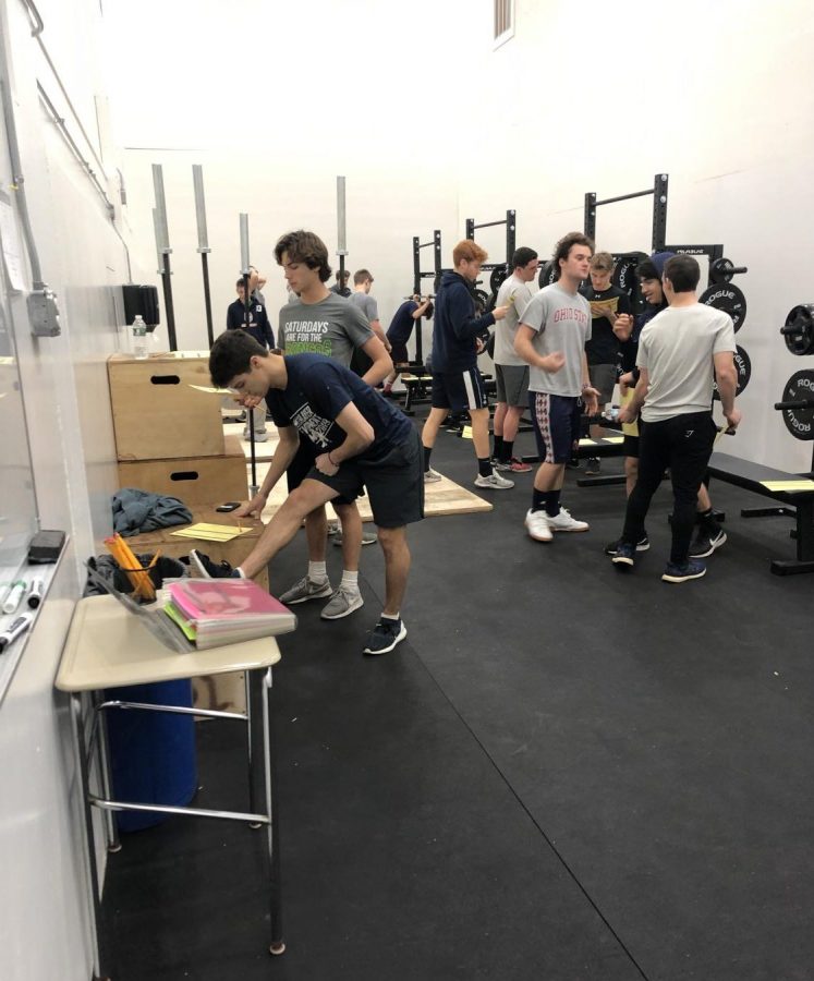 New Weight Room Constructed for Varsity Athletes