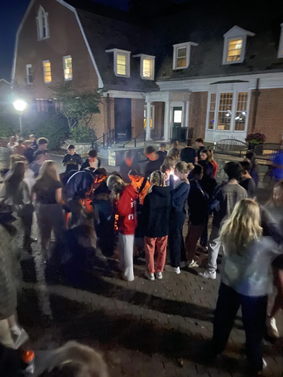 S'mores at the Fire Pits always draw a crowd